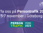 Träffa oss på Persontrafik 5-7 november, 2024