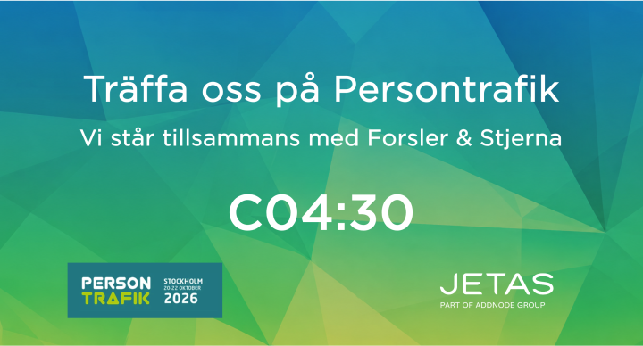 Träffa oss på Persontrafik 2026